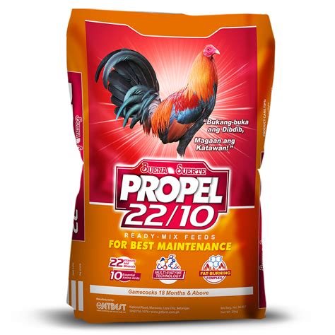 gamefowl maintenance feed mix